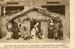 LES SOEURS BLEUES  AU GABONREPRODUCTION DISPENSAIRE LIBREVILLE A EXPO  COLONIALE - Gabon