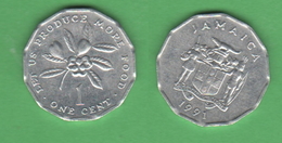 FAO Giamaica Jamaica One Cent  1991 - Jamaique