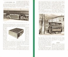 LA TRACTION ELECTRIQUE DANS PARIS  " TRAMWAYS ELECTRIQUES "  1898 - Chemin De Fer