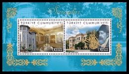 Q407.-. TURKEY / TURQUIA .-. 2013 - MINISHEET .-. PALACES .-. YILDIZ PALACE - Ungebraucht