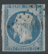 Lot N°35036   Variété/n°10, Oblit PC 441 BORDEAUX (32), Tache Blanche Face à La Bouche - 1852 Louis-Napoléon