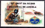 Angola 2001 Yv. BF 91 25th Ann. National Radio MNH - Angola