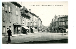 Jallieu - Place  Saint-Michel Et Grande Rue - Jallieu