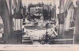 Intérieur De L'église De NOMENY (1915) - Nomeny