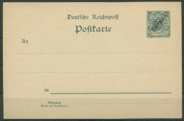 Samoa 1900 Postkarte Ohne WZ Und Druckdatum P 1 I Ungebraucht (X14344) - Samoa