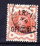 GRANDE BRETAGNE SERVICE INLANDE REVENUE 1888-1901 YT N° S 10 Obl. - Dienstzegels