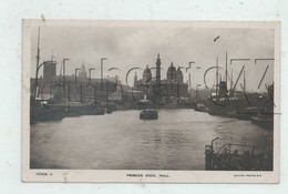 Kingston-upon-Hull, Communément Dénommée Hull (Royaume-Uni, Yorkshire) : Princes Dock In 1910 (lively) PF. - Hull