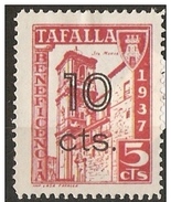 LOTE 2230  ///  (C060) TAFALLA 1937  - NUEVO SIN GOMA - Nationalist Issues