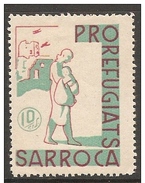 LOTE 2230 ///  (C190) SARROCA LÉRIDA  PRO REFUGIATS SOFIMA 4 **MNH - Nationalist Issues