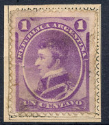 Stamp Argentine Republic 1873 1c Mint  Lot#23 - Unused Stamps