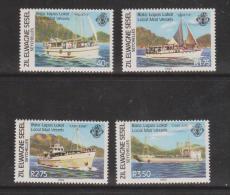 Seychelles Zil Eloigne Sesel 1982 Mail Boat Set 4 MNH - Seychellen (1976-...)