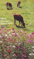 Télécarte JAPON *  * VACHE (715)  COW * KOE * BULL * TAUREAU * KUH * PHONECARD JAPAN * TK * VACA TAURUS - Cows
