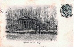 QUISSAC - Temple Protestant - Carte Précurseur De 1905 - Quissac