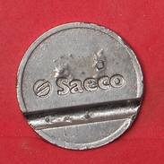 TOKEN SAECO 24MM-5,24GRS   - 2 SCANS - (Nº17846) - Professionals / Firms