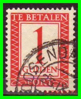 NETHERLANDS/SELLOS DE FRANQUEO INSUFICIENTE/ 1 GULDEN ( FLORIN ) . NUMERAL STAMPS - INSCRIPTION "TE BETALEN - CENT PORT" - Postage Due