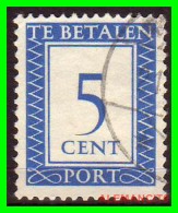 NETHERLANDS/SELLOS DE FRANQUEO INSUFICIENTE/ . NUMERAL STAMPS - INSCRIPTION "TE BETALEN - CENT PORT" - Taxe