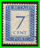 NETHERLANDS/SELLOS DE FRANQUEO INSUFICIENTE/ . NUMERAL STAMPS - INSCRIPTION "TE BETALEN - CENT PORT" - Taxe