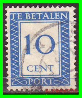 NETHERLANDS/SELLOS DE FRANQUEO INSUFICIENTE/ . NUMERAL STAMPS - INSCRIPTION "TE BETALEN - CENT PORT" - Postage Due