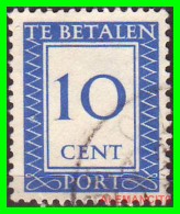 NETHERLANDS/SELLOS DE FRANQUEO INSUFICIENTE/ . NUMERAL STAMPS - INSCRIPTION "TE BETALEN - CENT PORT" - Postage Due