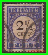 NETHERLANDS/SELLOS DE FRANQUEO INSUFICIENTE/ . NUMERAL STAMPS - INSCRIPTION "TE BETALEN - CENT PORT" - Impuestos