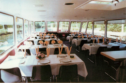 Dép 57 - Saint Louis Arzviller - Bateau Restaurant Le Rohan - Vue Sur La Salle Panoramique - Site Du Plan Incliné - Arzviller