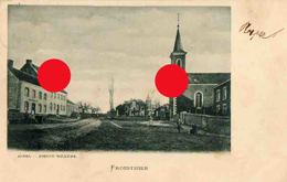 Froidthier ( Thimister Clermont ) Eglise Saint Gilles Cachet Postal 1902 - Thimister-Clermont