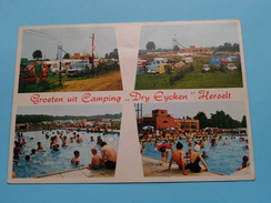 Groeten Uit Camping " DRY EYCKEN " ( Kipdorp / Unic Herselt ) Anno 19?? ( Zie Foto Voor Details ) !! - Herselt