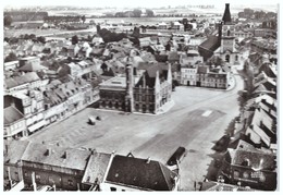 En Avion Au Dessus De ORCHIES - Grand Place Et Rue De L´église - Orchies