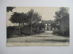 CPA 23 DUN LE PALLETEAU GARE ET AVENUE - Dun Le Palestel