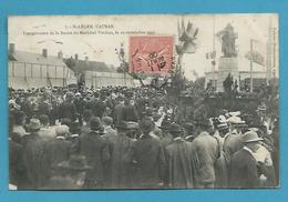 CPA Inauguration Statue Maréchal Vauban En 1905 à ST-LEGER-VAUBAN 89 - Otros & Sin Clasificación