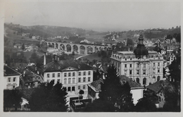 HERISAU → Mit Dampfzug Auf Der Brücke  ►Feldpost Bataillon 84◄ - Herisau