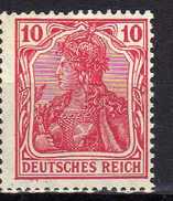 Deutsches Reich, 1905/13, Mi  86 I, ** [180217L] - Ungebraucht