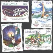 Mint Stamps Sport 1989  From Malaysia - Unused Stamps