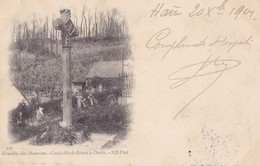 GRAVILLE-Ste-HONORINE. - Croix Dite De Robert Le Diable. Carte Precurseur De 1901 - Graville