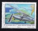 Polynésie 2015 - 50e Ann 1er Liaison Aérienne Santiago Tahiti - 1 Val Neuf // Mnh - Ongebruikt