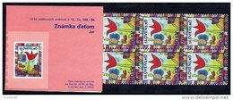 SLOVAKIA 2006 World Children's Day Booklet With 10 Stamps, MNH / **.  Michel 537, MH 0-56 - Unused Stamps