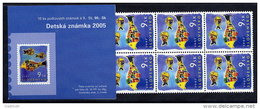 SLOVAKIA 2005  World Children's Day Booklet With 10 Stamps, MNH / **.  Michel 515, MH 0-53 - Nuevos