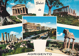 Delcampe - AGRIGENTO /  Vedutine_ Viaggiata - Agrigento