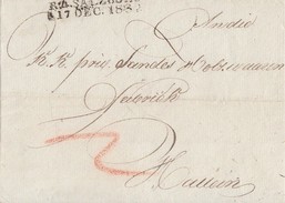 Brief L2 R4 Salzburg 17.12.1832 - ...-1850 Vorphilatelie