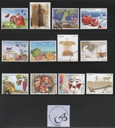 Greece 2014 The Months In Folk Art Perforated Complete Set First Day Cancel (CTO) With Gum - Used Stamps