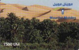 Mauritanie, 1500 Units, Recharge Card - Mauritanien