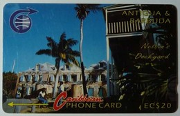 ANTIGUA & BARBUDA - GPT - $20 - 4CATB - Nelson's Dockyard - ANT-4B - Used - Antigua And Barbuda