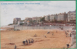 Angleterre - Weston Super Mare : Knightsone Sands - Weston-Super-Mare