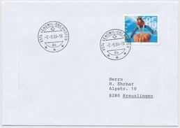 1136  Sondermarke Suisse Balance - Gelaufenes FDC Ab LENGWIL-OBERHOFEN Katon Thurgau - Storia Postale