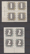 Brazil Brasil Mi# 639-40 (*) Block Of 4  BRAPEX II 1943 - Unused Stamps