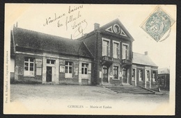 COMBLES Mairie Ecoles Caisse D'Epargne (Legrand Souillard) Somme (80) - Combles