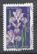 AUTOADHESIF N° 671 - VARIETE PIQUAGE DECALE - Used Stamps