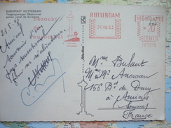 Bezoekt De Euromast Rotterdam 24/08/1963 20 Cents - Maschinenstempel (EMA)