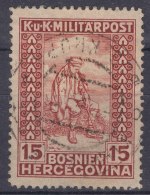Austria Occupation Of Bosnia 1918 Mi#143 Used - Oblitérés