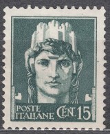 Italy 1929 Mi#302 X Sassone#246 Mint Hinged, Seems Like Inverted Watermark - Mint/hinged